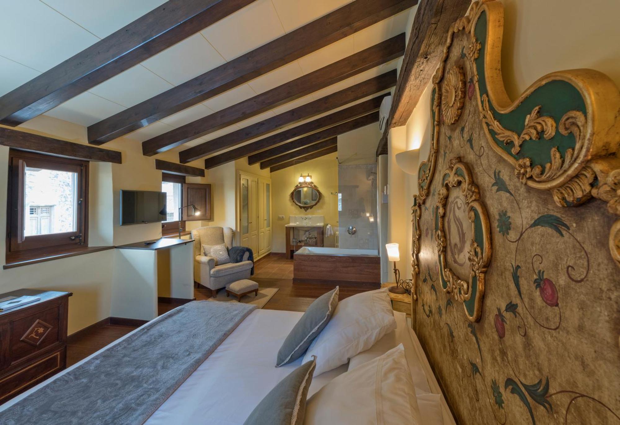 Hotel Cal Sastre Santa Pau Quarto foto